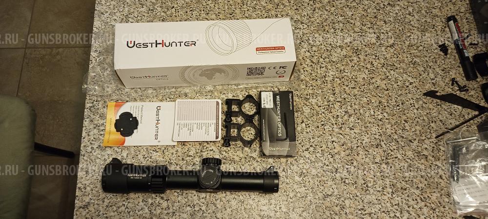 Оптический прицел WestHunter HD 1-6x24 IR