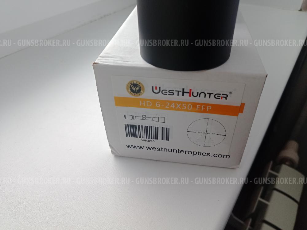 Оптический прицел Westhunter HD 6-24*50FFP