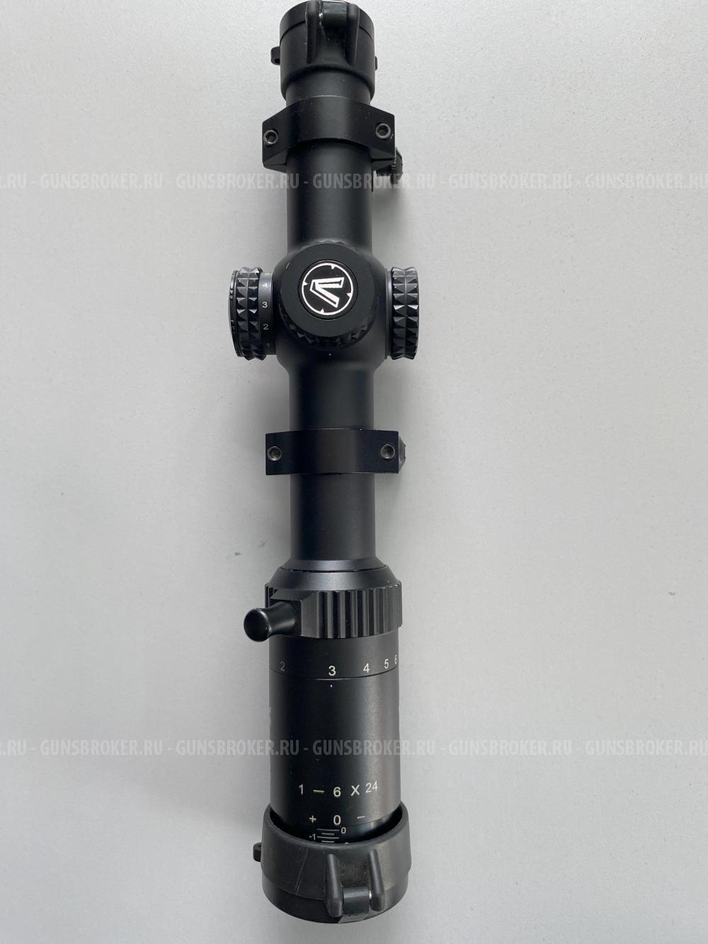 Оптический прицел Загонник Veber Wolf ПО 1-6х24 GB FD07