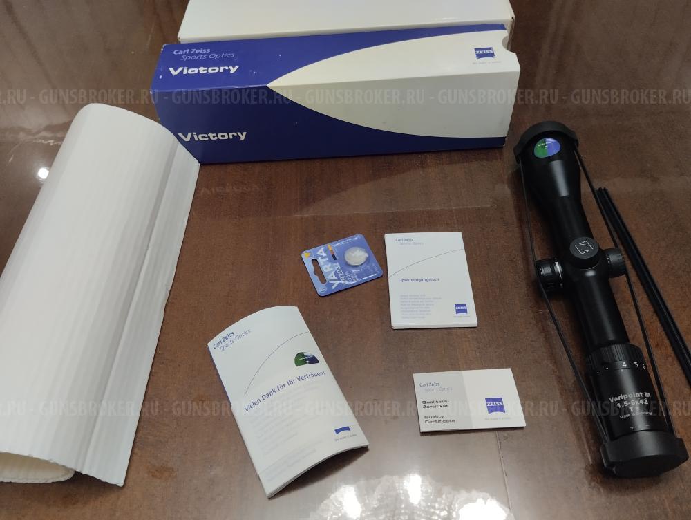 Оптический прицел zeiss victory varipoint M 1,5-6 42 