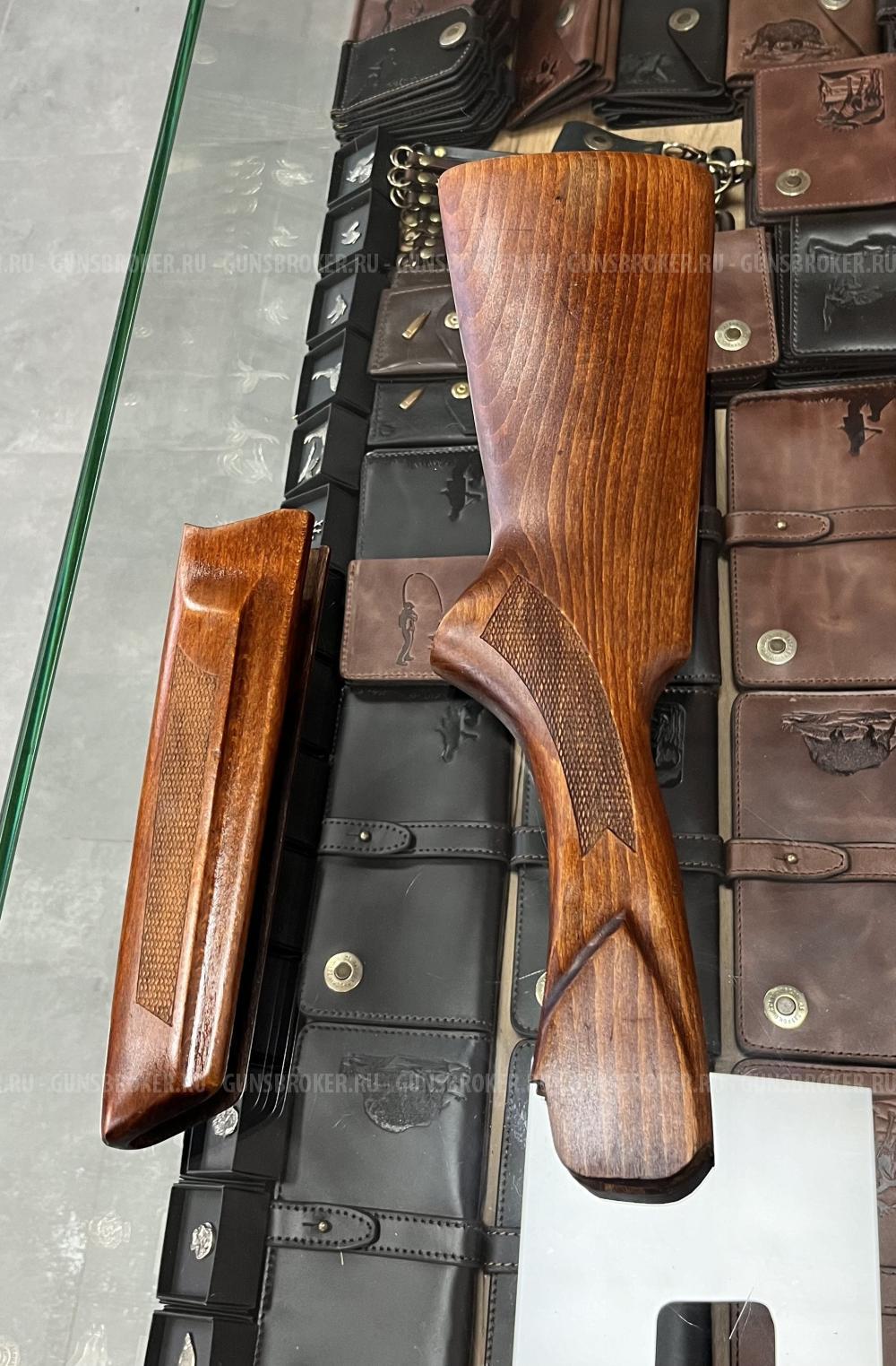 Оригинал ЗАВОД СССР ИЖ 27 1989г приклад и цевье