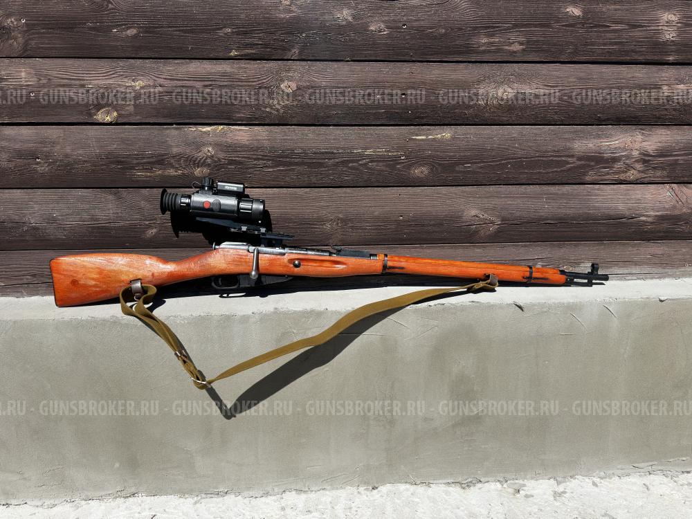 Оригинальная снайперская винтовка Мосина (трёхлинейка), военного выпуска 1943 года