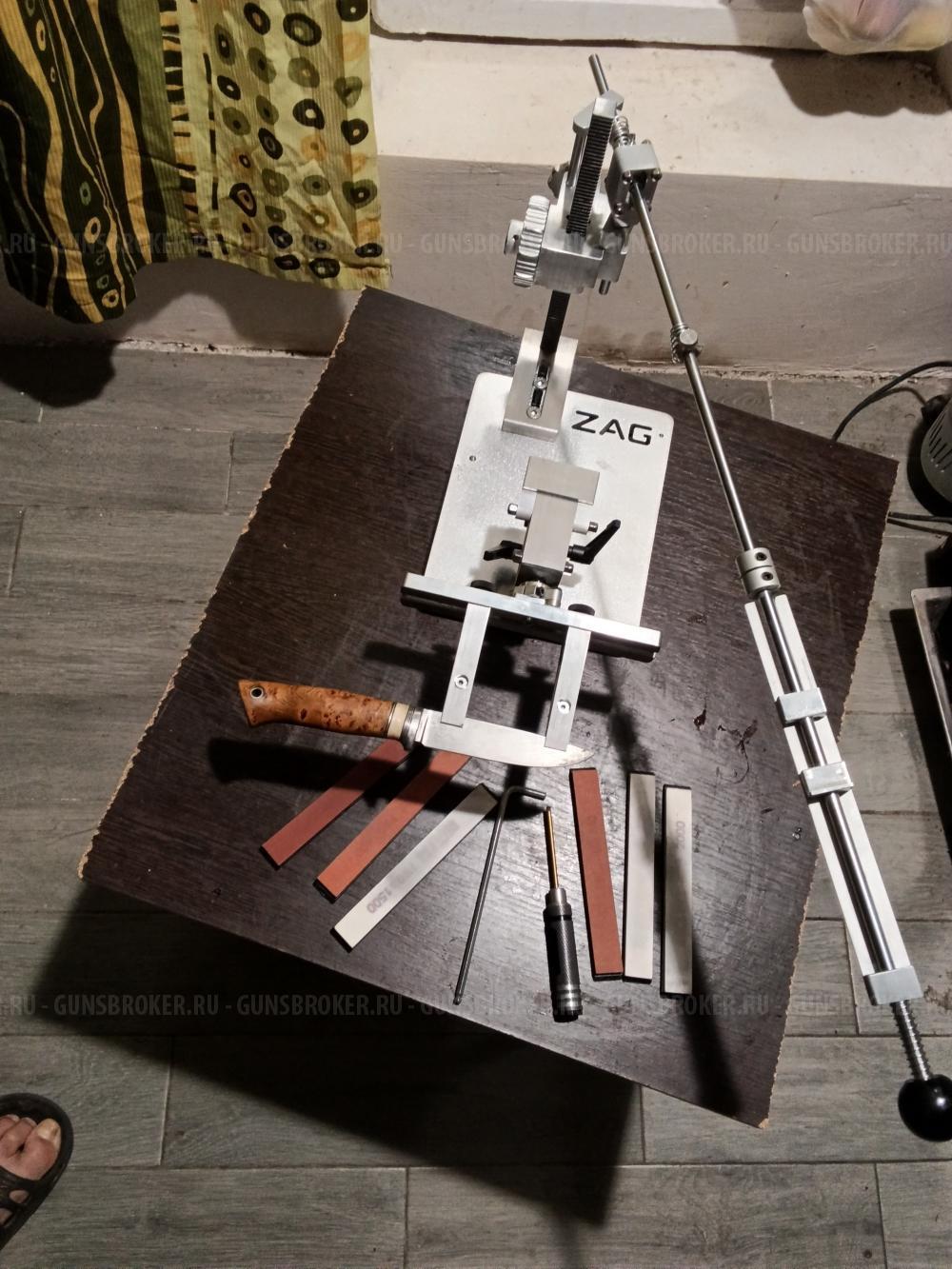 Продам заточную систему Zig Zag Max с набором камней и угломером, С.-Петербург
