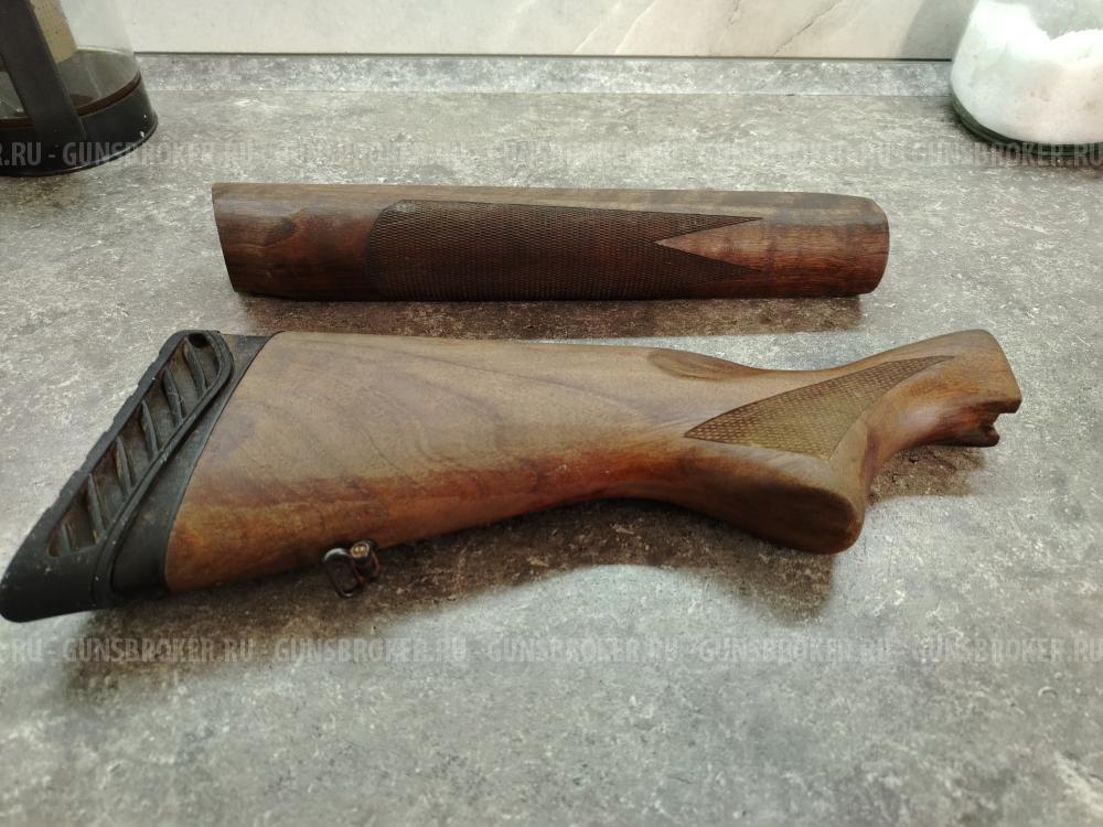 Оригинальный приклад и цевье на мр 155 (153) из дерева