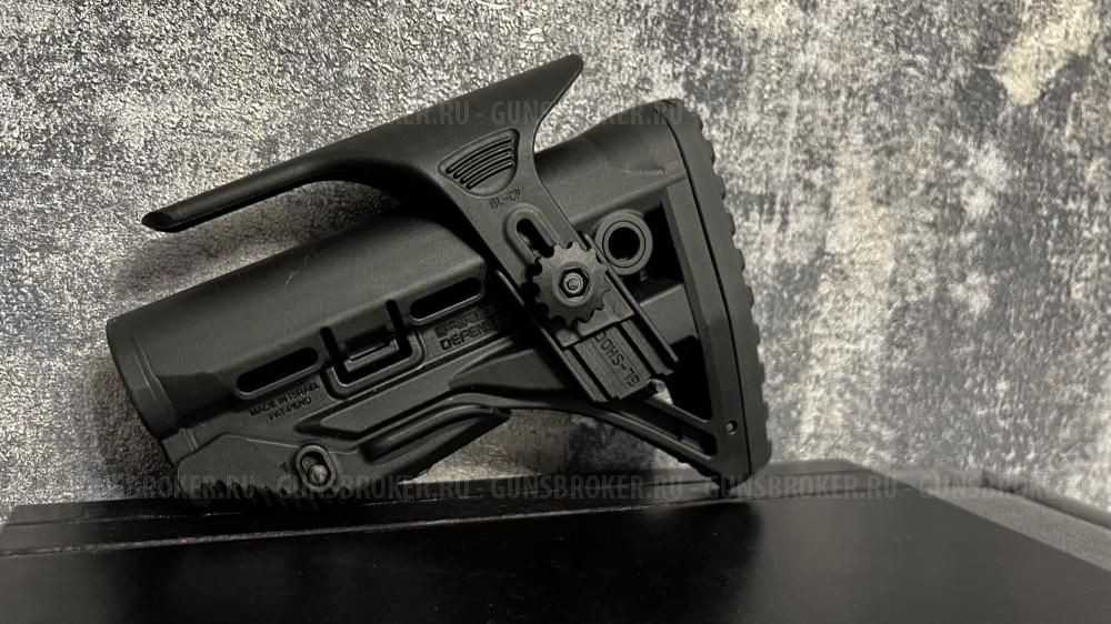 ПРИКЛАД M4/M16/АК/САЙГА FAB-DEFENSE GL-SHOCK+ подщечник ( оригинал)