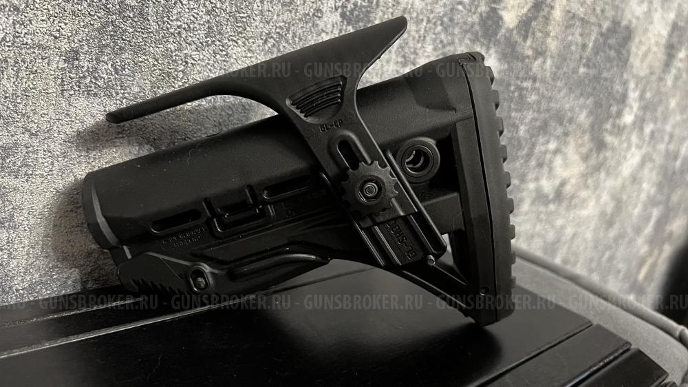 ПРИКЛАД M4/M16/АК/САЙГА FAB-DEFENSE GL-SHOCK+ подщечник ( оригинал)