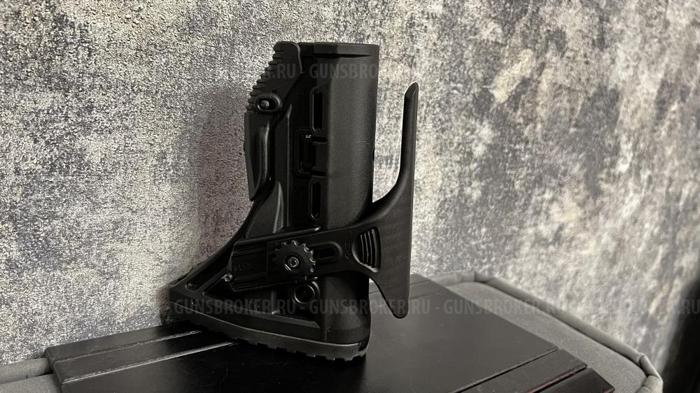 ПРИКЛАД M4/M16/АК/САЙГА FAB-DEFENSE GL-SHOCK+ подщечник ( оригинал)