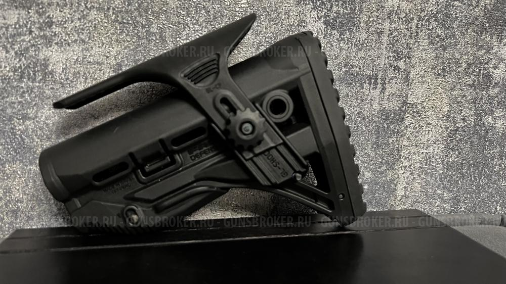 ПРИКЛАД M4/M16/АК/САЙГА FAB-DEFENSE GL-SHOCK+ подщечник ( оригинал)