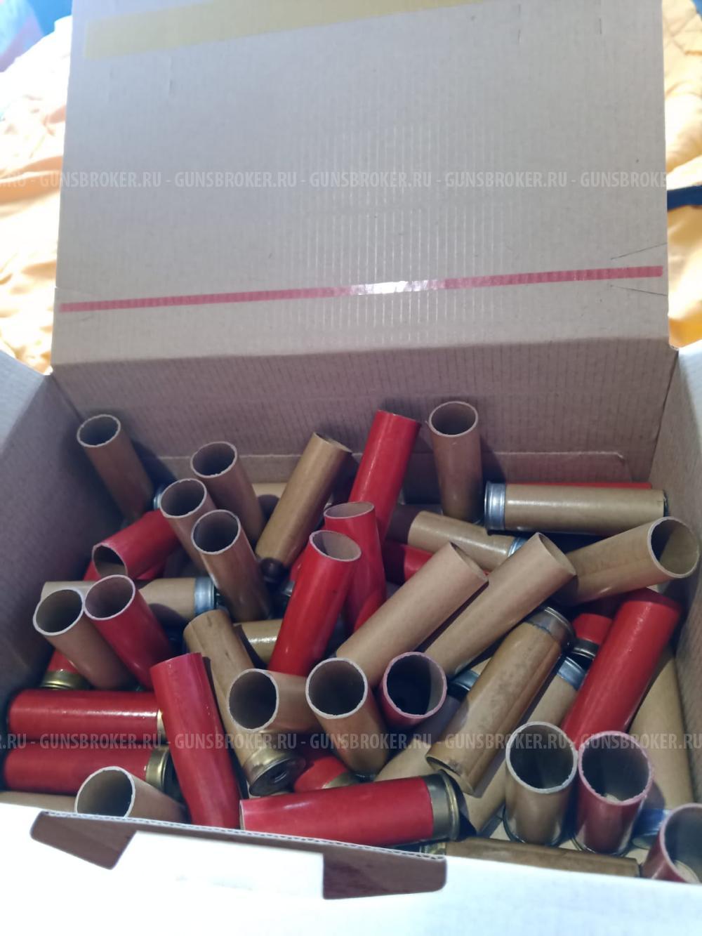 Папковые гильзы 12 кал СССР