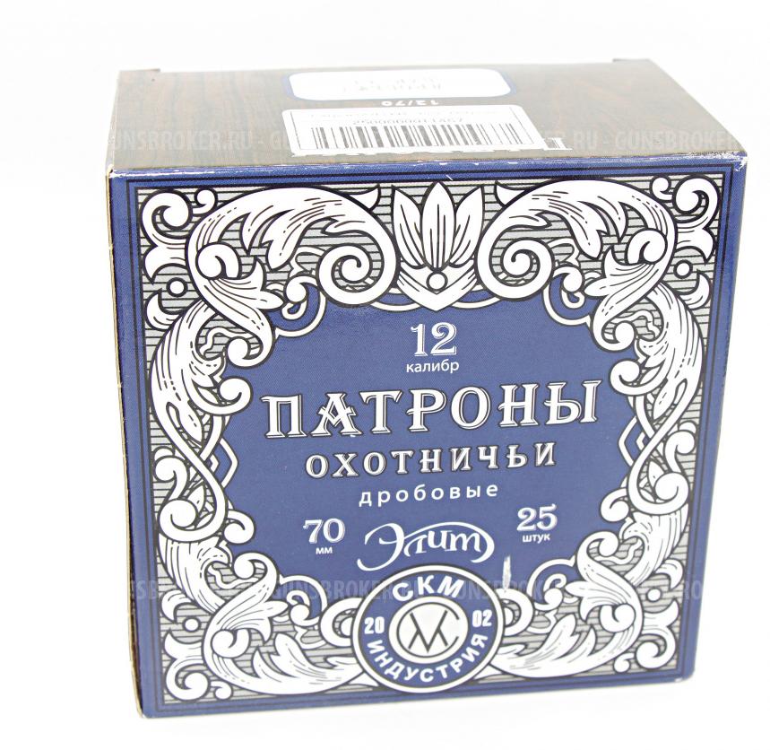 Патрон 12 / 0000, 1,3,5, 7, 9 СКМ ЭЛИТ СНАЙПЕР