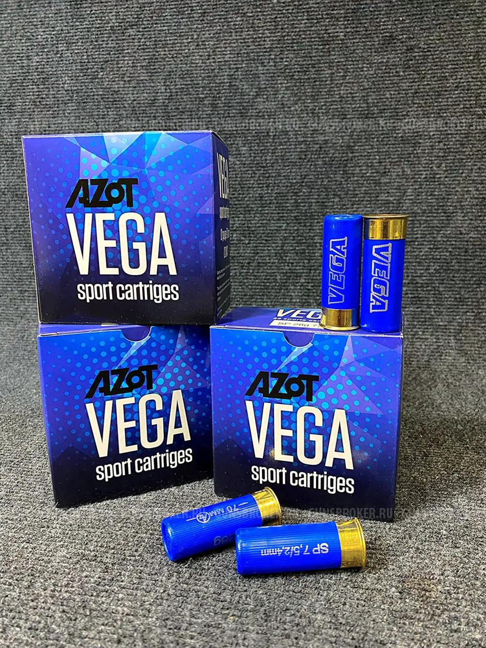Патрон 12 /7,5 (Азот) VEGA Sporting 24гр и 28 гр. " Снайпер"Специальная цена от 1000 штук.