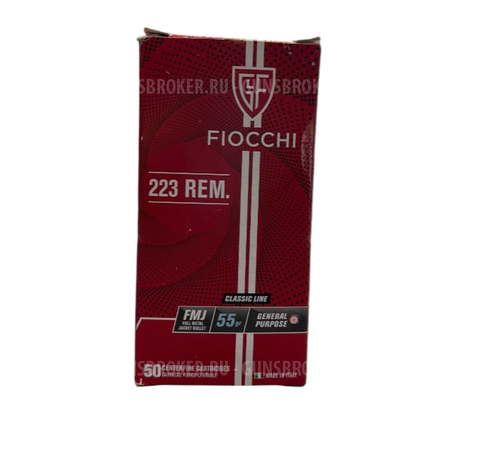 Патрон 222 FIOCCHI SP 55 GR