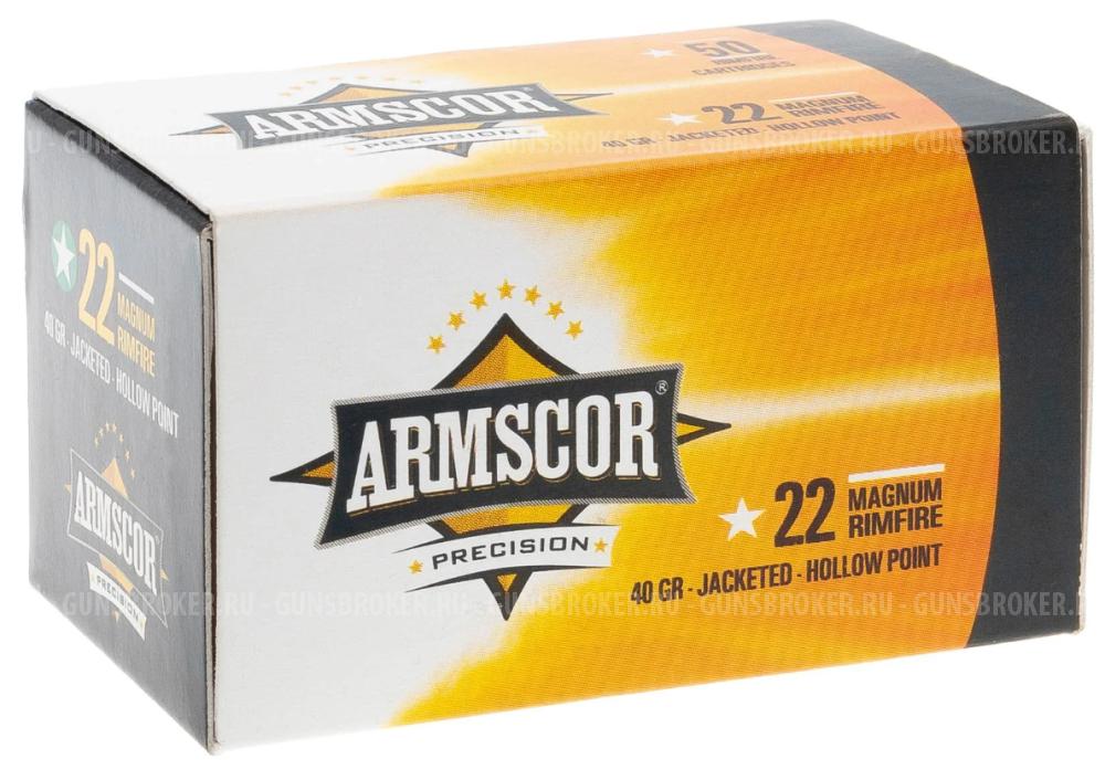 Патрон 22WMR Armscor JHP 2,6гp