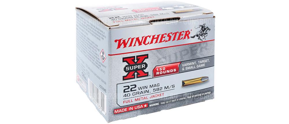 Патрон 22WMR Winchester FMJ 2,6rp