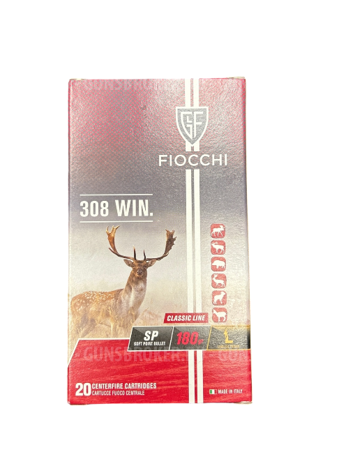 Патрон 30-06 FIOCCHI sp 180 GR