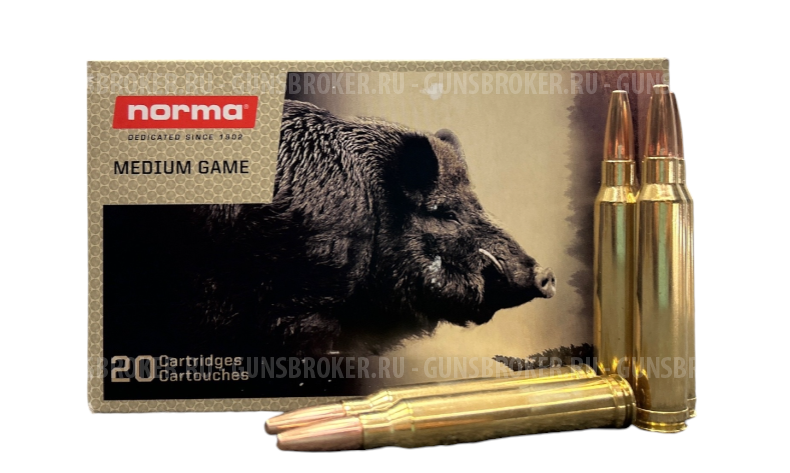 Патрон 300 WIN Mag Norma Vulcan 11.7