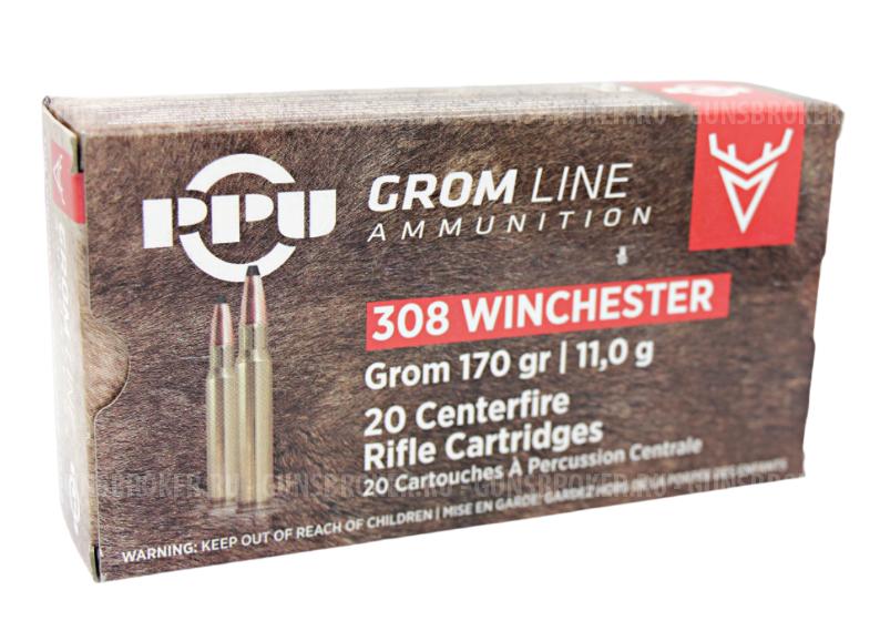 Патрон 308 PPU Grom 11,0гр