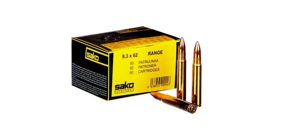 Патрон 9,3х62 Sako FMJ Speedhead 15гр