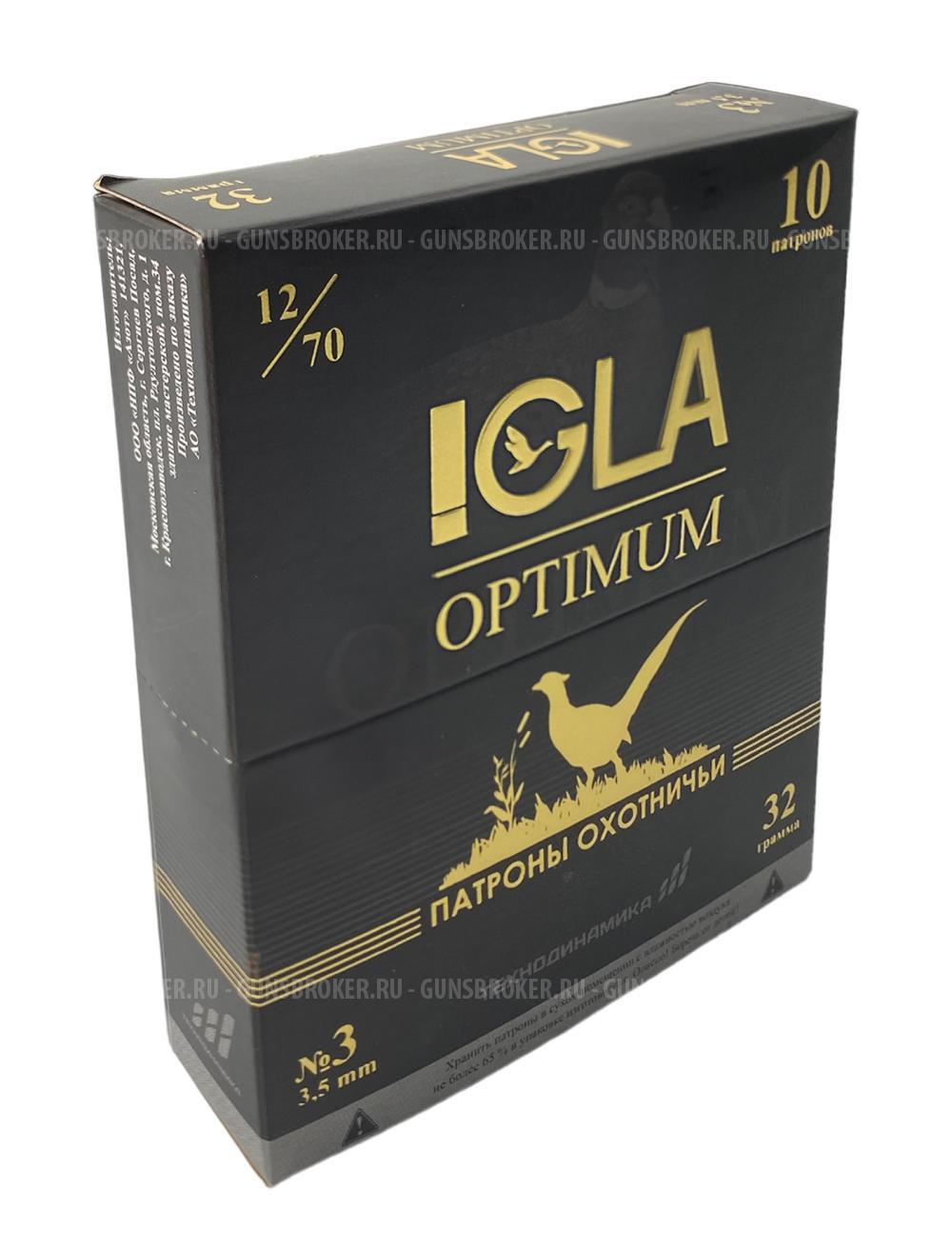 Патрон к.12/0,00,1,2,3,4,5 ...... IGLA-OPTIMUM