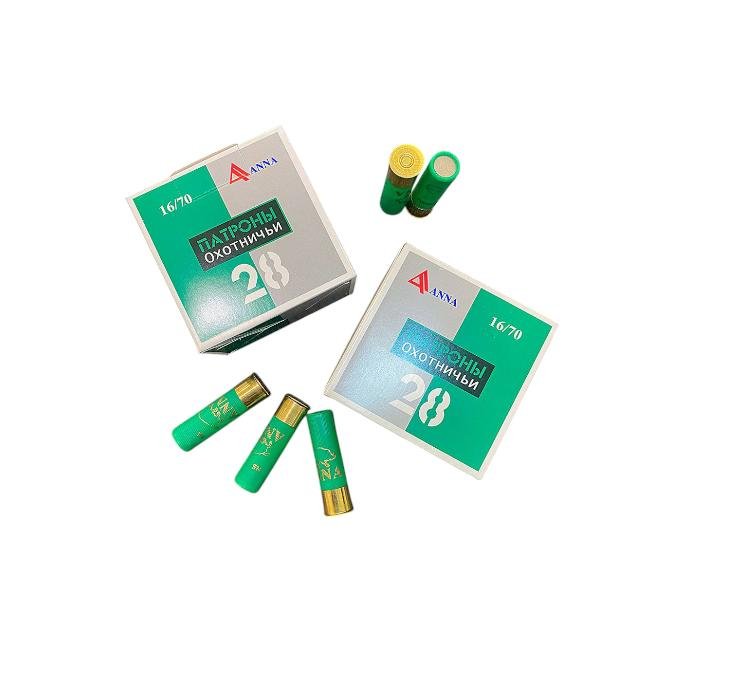 Патрон к.16/карт 7,6 ANNA 28г (Казахстан)