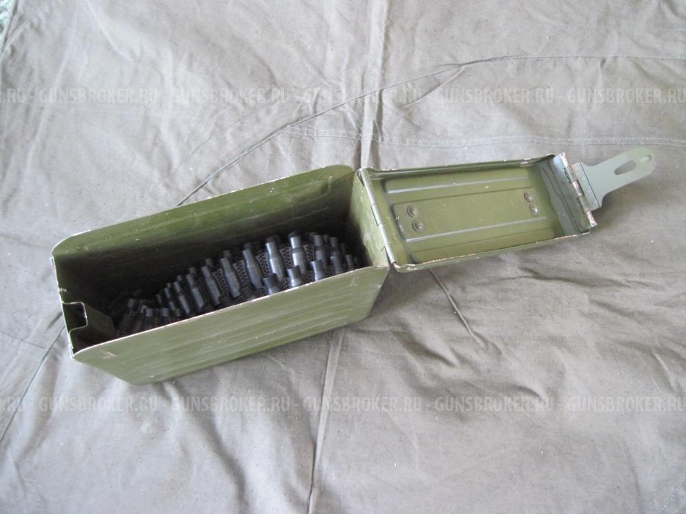 Патронный короб к пулемету с лентой