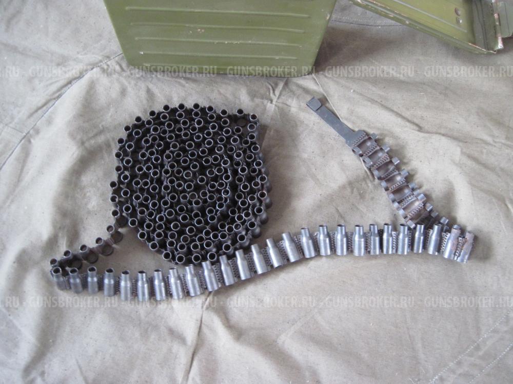 Патронный короб к пулемету с лентой