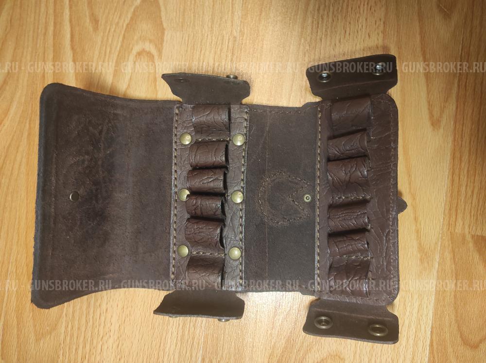 Патронташи 12 калибр на 8 и на 12 патронов.