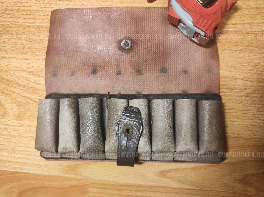 Патронташи 12 калибр на 8 и на 12 патронов.