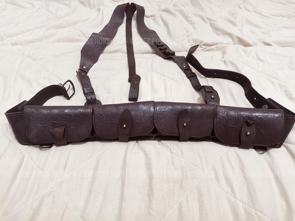 Патронташ 12 калибр с подвесной системой 