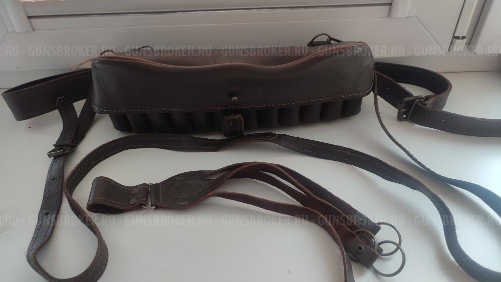 Патронташ 2х-рядный на 24 патрона 12 к.