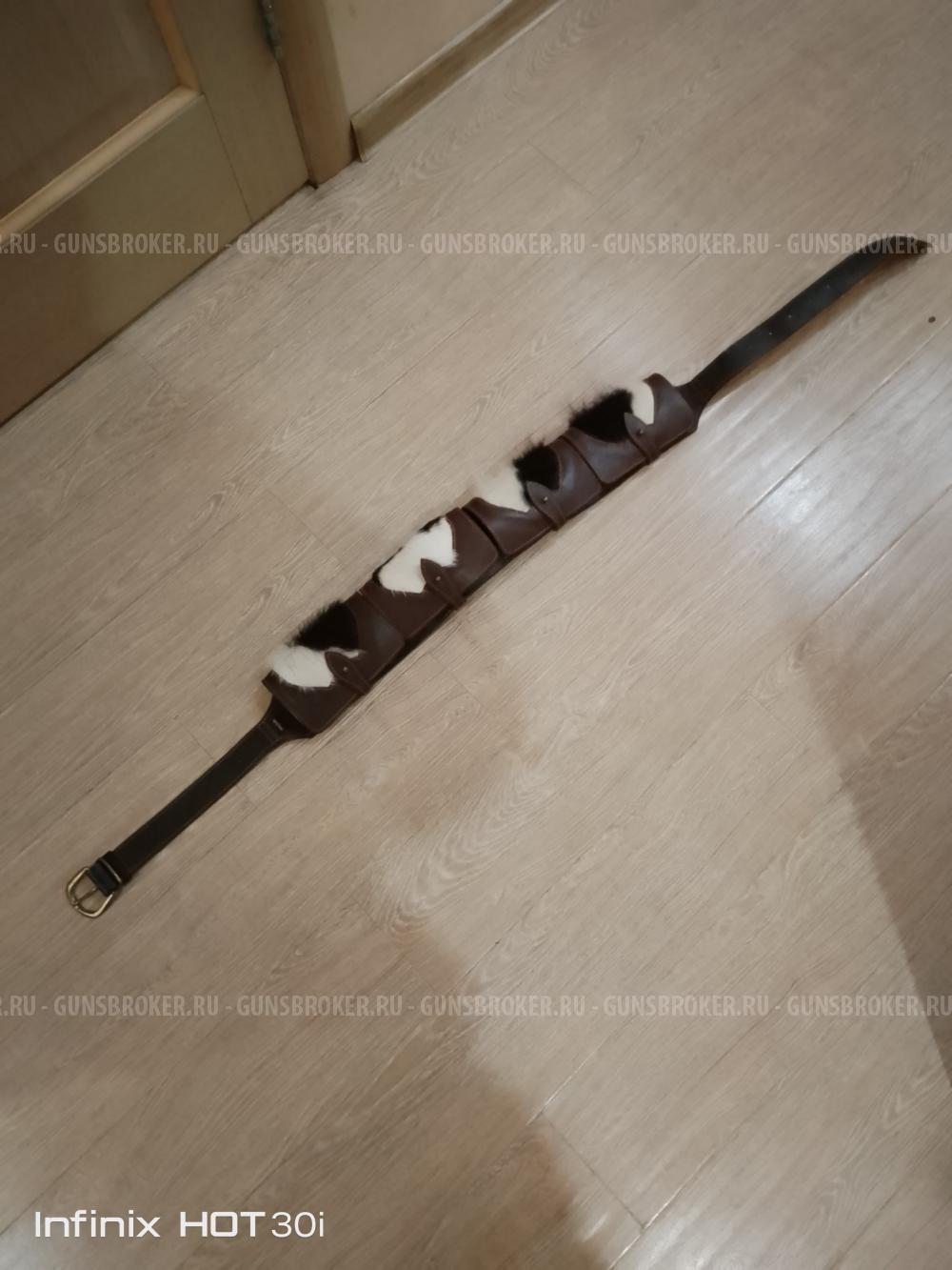 Патронташ HOLSTER натуральная кожа