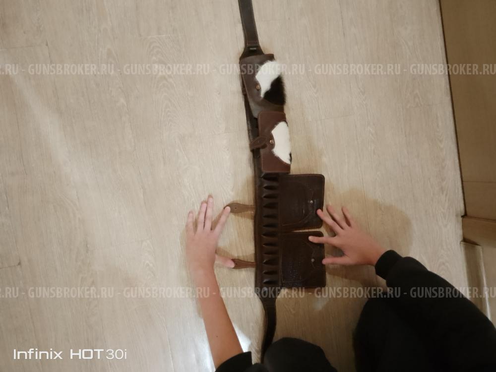 Патронташ HOLSTER натуральная кожа