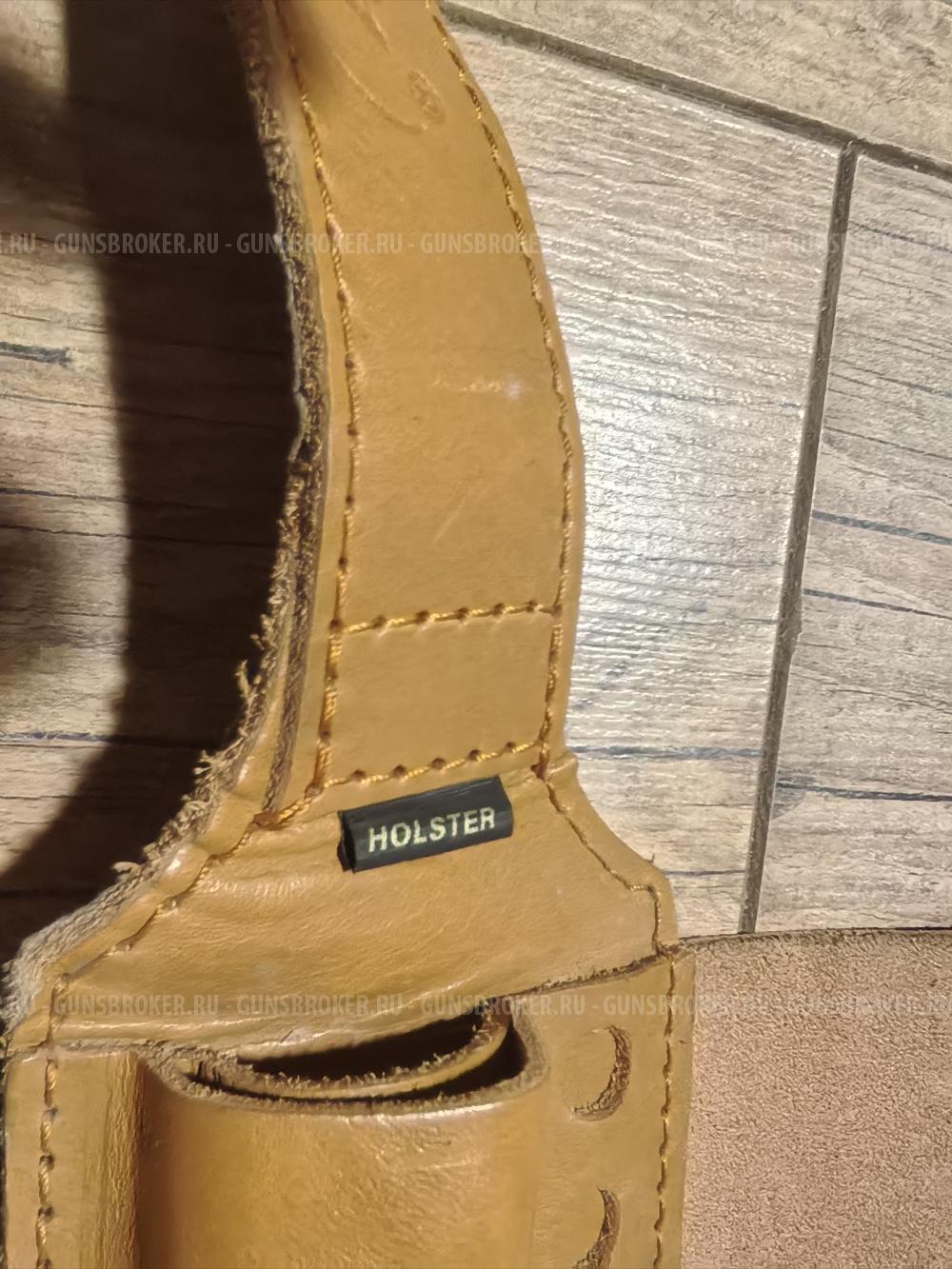 Патронташ из кожи буйвола на 30 единиц 7.62 и 5.45