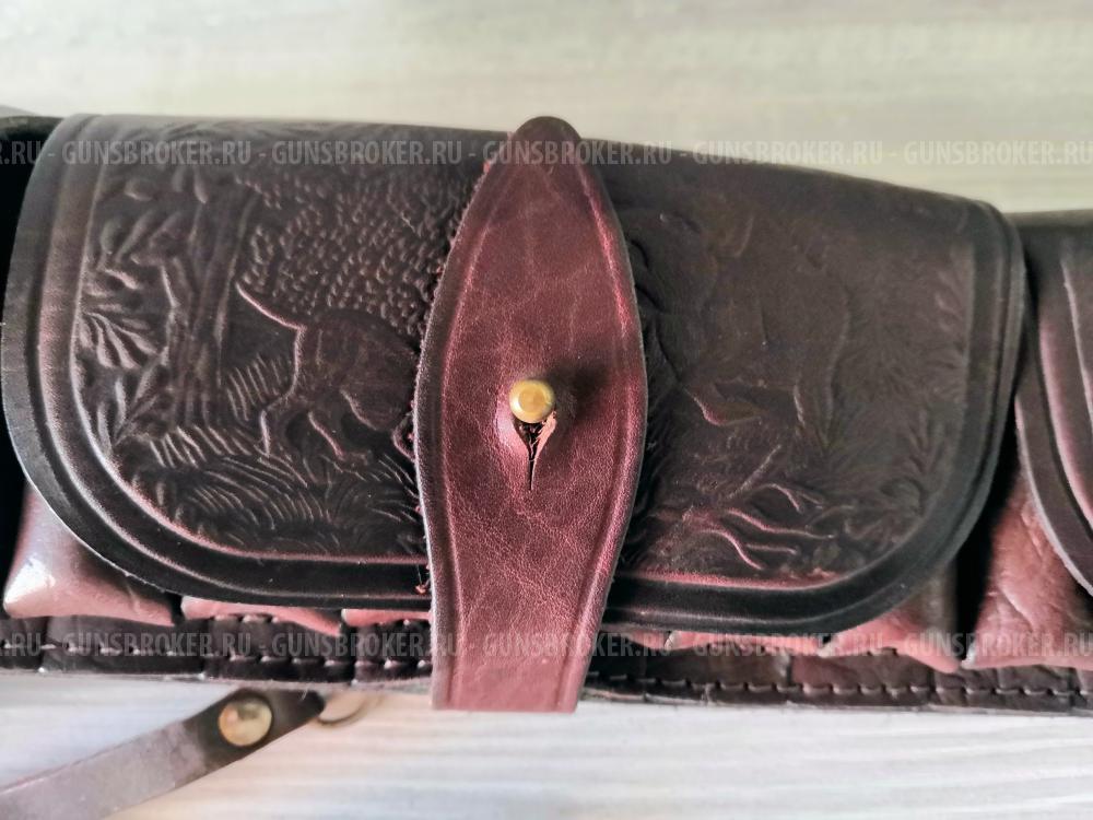 Патронташ, кожа. 