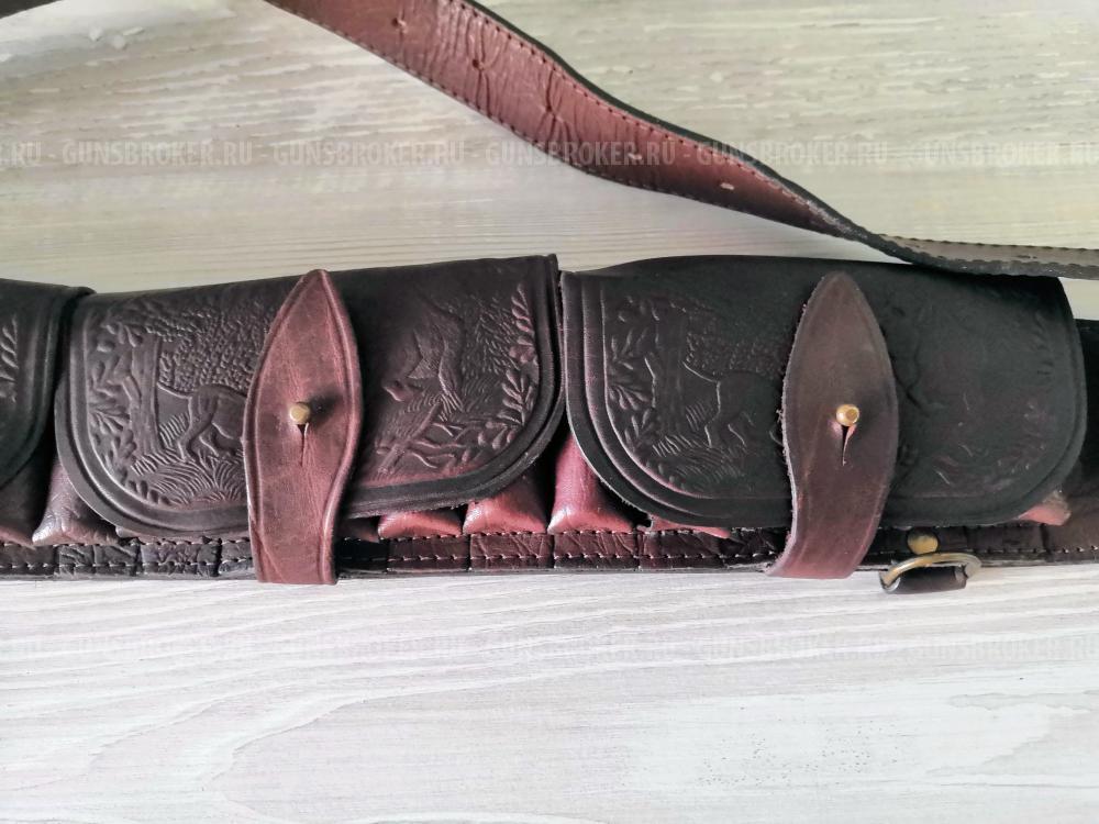 Патронташ, кожа. 