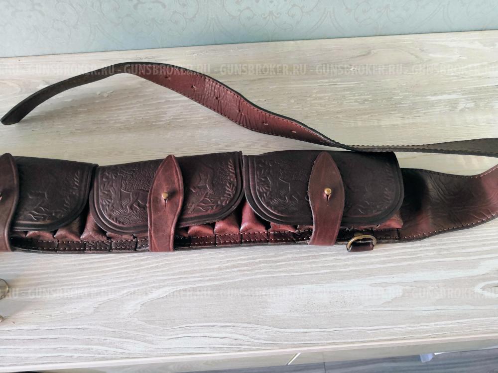 Патронташ, кожа. 