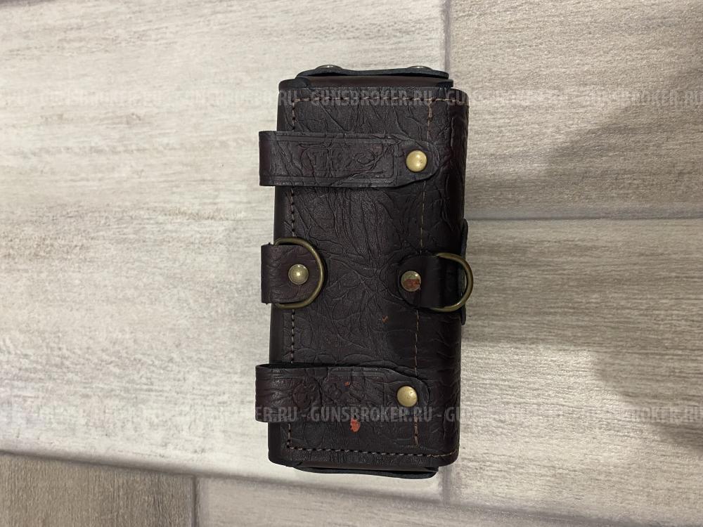 патронташ на 12 патронов К-12 натуральная кожа