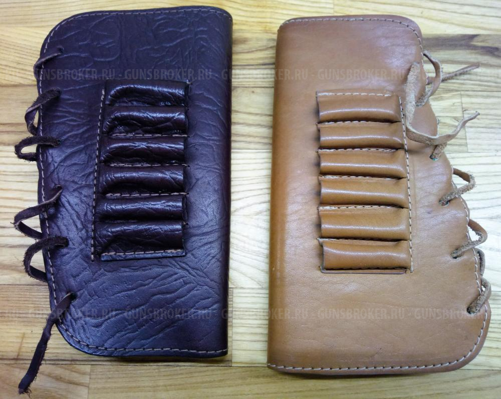 Патронташ.223 и.308 на приклад (кожа)