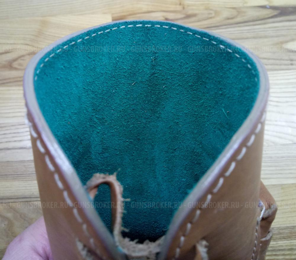 Патронташ.223 и.308 на приклад (кожа)