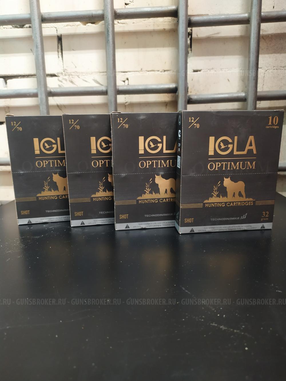 Патроны 12х70 IGLA Optimum