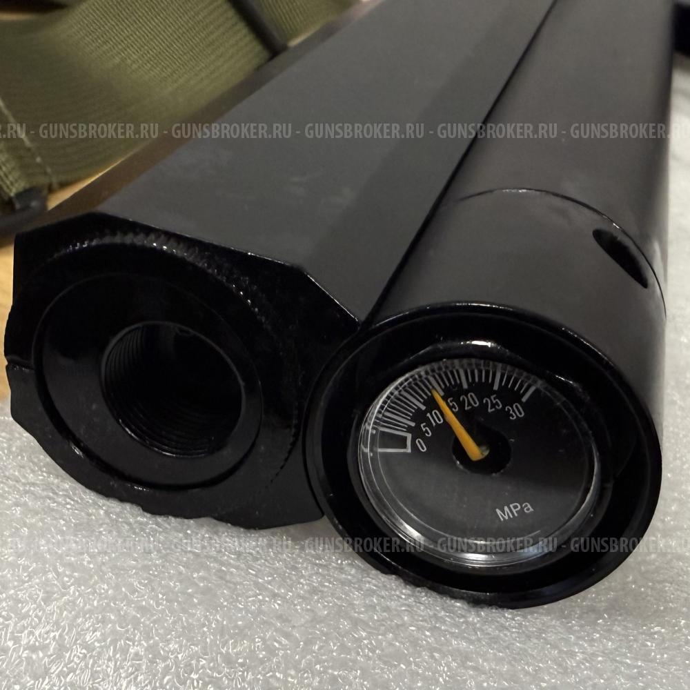 PCP Dobermann 350 кал. 6.35, ствол 250 мм, с допами, новый.