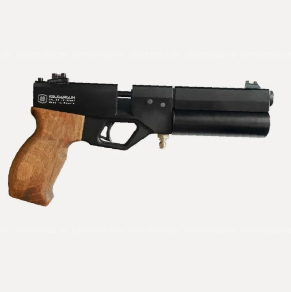 PCP KrugerGun Корсар Компакт 6.35 мм светлое дерево, D32