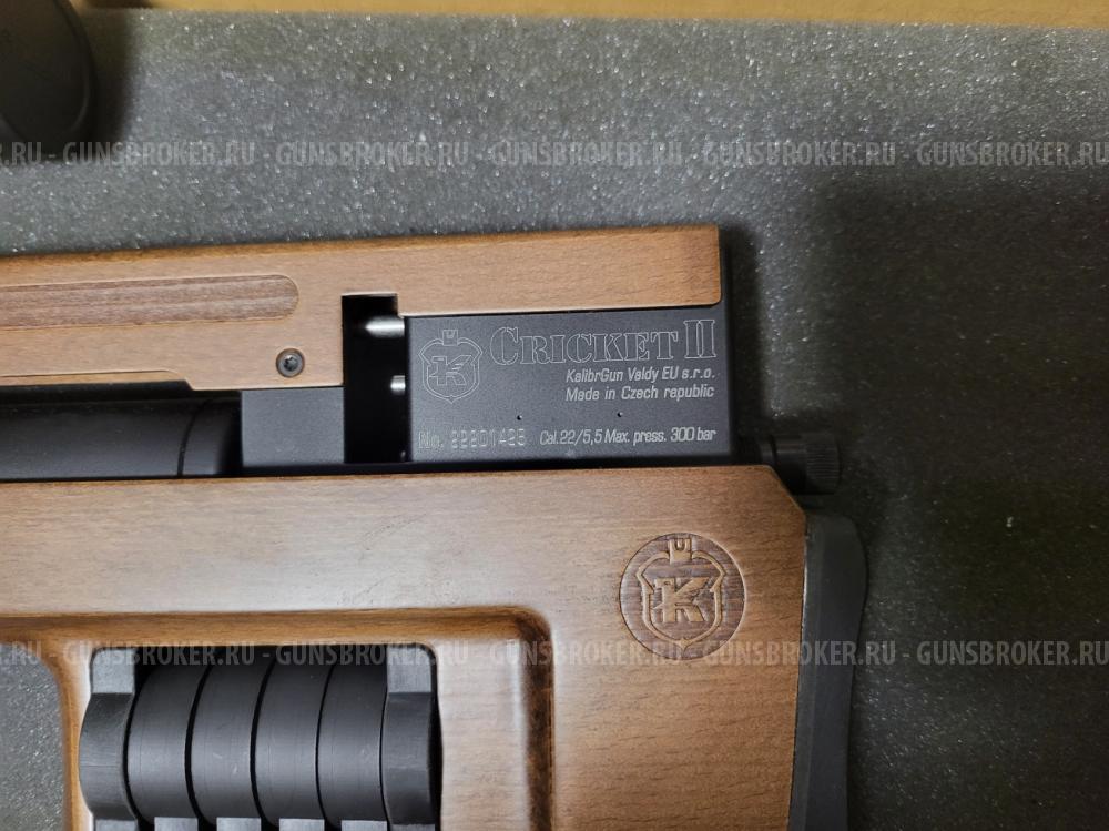 PCP винтовка Cricket II Standart WB (дерево) 5,5 мм