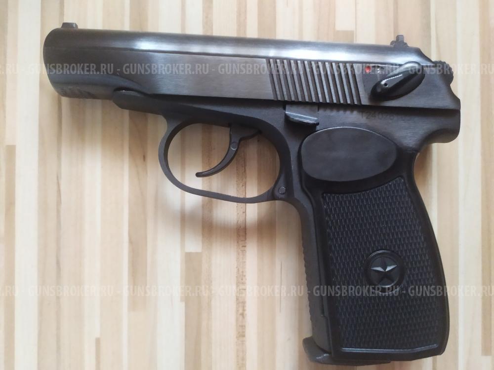 Пенвматический пистолет ПМ. МР-654к