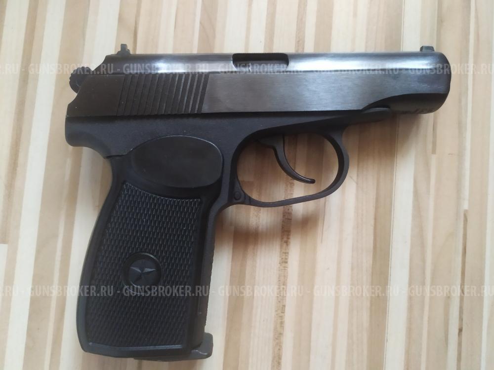 Пенвматический пистолет ПМ. МР-654к