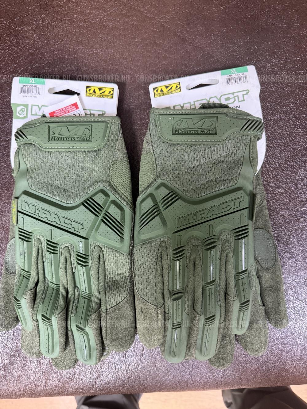 Перчатки mechanix M-pact OD green