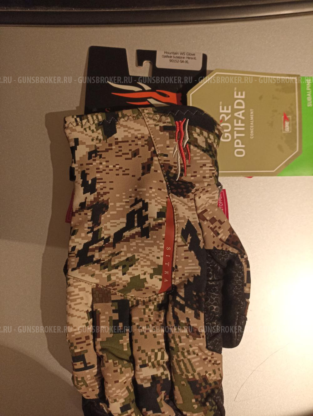 Перчатки Sitka WS Glove Optifade Sudalpine Mens-XL