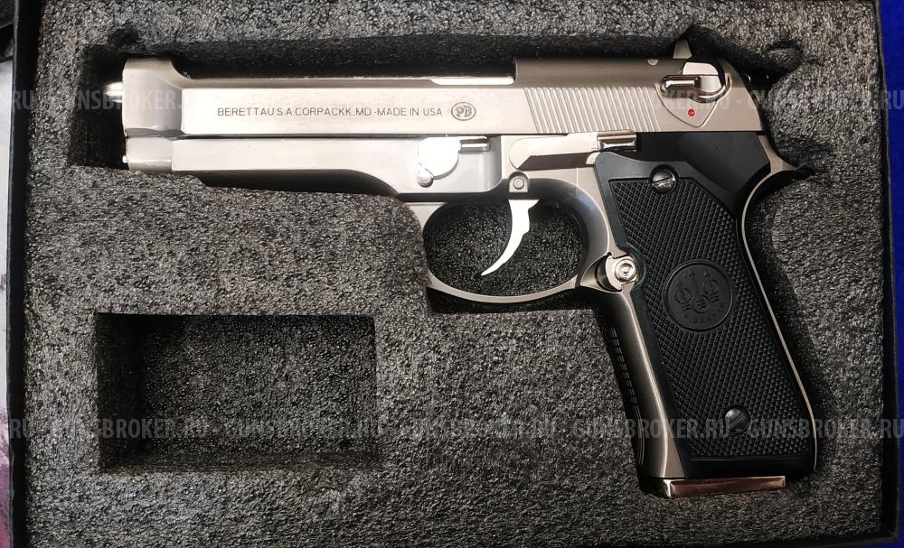 Пистолет Беретта 92FS страйкбольная 6мм спринговая модель