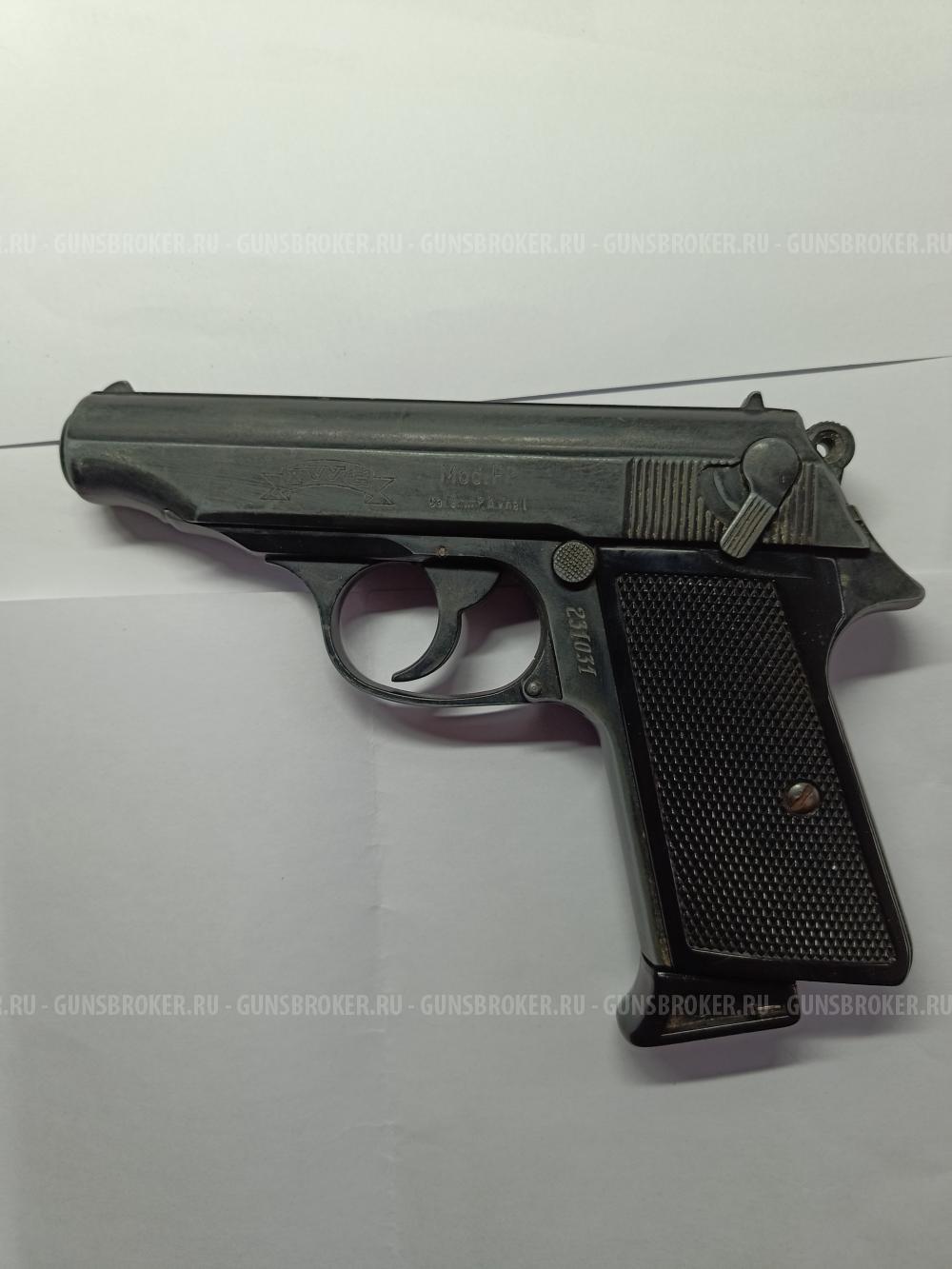 Пистолет газовый, Вальтер РР, кал. 9мм