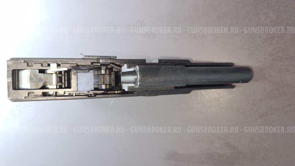 Пистолет газовый Walther P99 с возможностью стрельбы травматическими патронами с резиновой пулей 9мм.